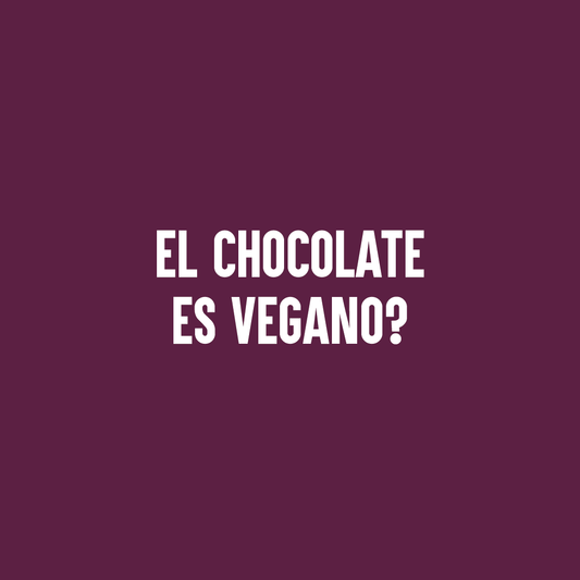 EL CHOCOLATE ES VEGANO?