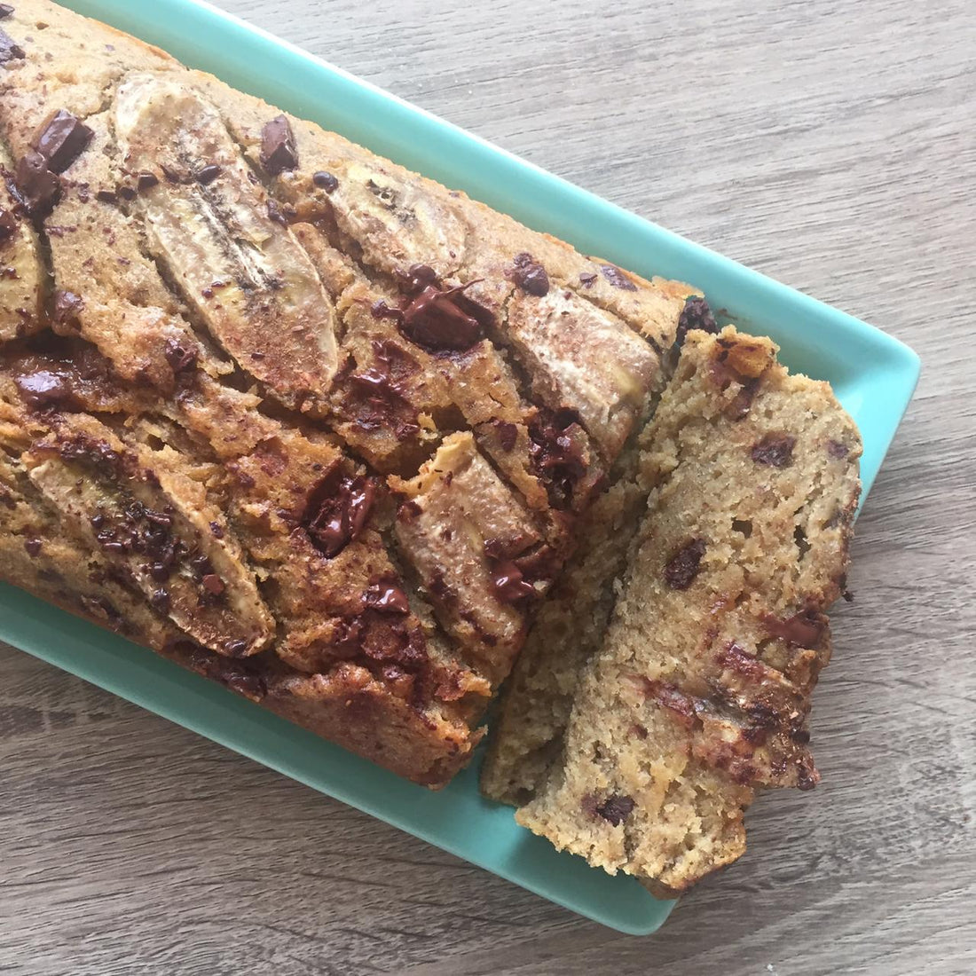 RECETA: BANANA BREAD O PAN DE BANANO CON CHOCOLATE