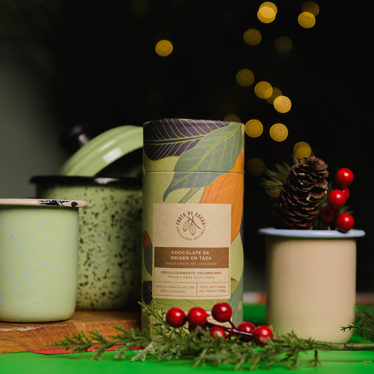 Kit Chocolate de Origen en taza - El poder del chocolate