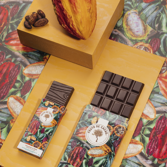 Barra de chocolate 100%